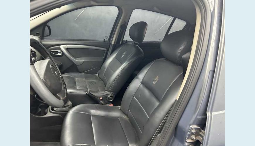 RENAULT SANDERO EXPRESSION 1.6 8V FLEX MANUAL 4P - CINZA - 2014 Foto 8 (Grande)