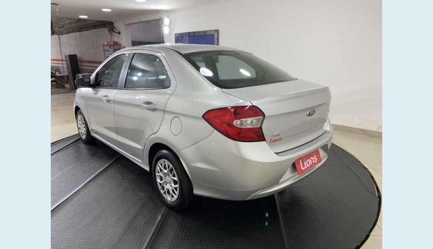 FORD KA SEDAN SE PLUS 1.5 16V FLEX MANUAL 4P - PRATA - 2018 Foto 8 (Grande)
