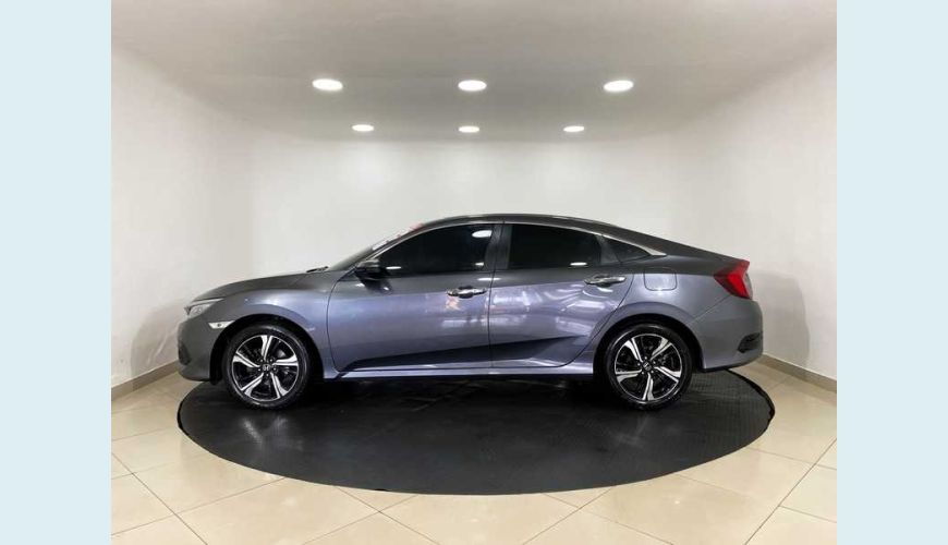 HONDA HONDA CIVIC TOURING 1.5 TURBO AUT. 4P - CINZA - 2019 Foto 8 (Grande)