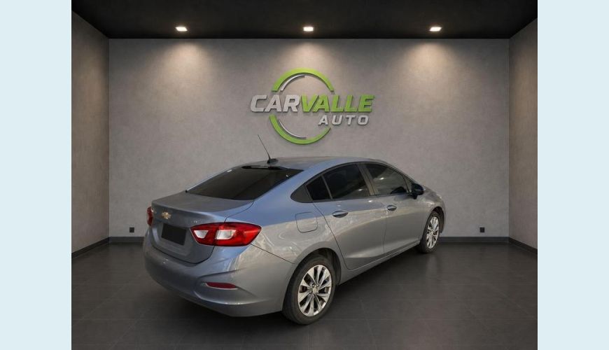 CHEVROLET CRUZE LT 1.4 TURBO FLEX MANUAL 4P - CINZA - 2018 Foto 8 (Grande)