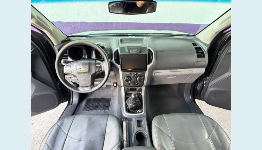 CHEVROLET S-10 FLEX AUT. 4P - CINZA - 2014 Foto 8 (Grande)