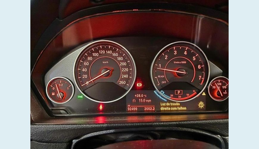 BMW BMW 320I GRAN TURISMO SPORT 2.0 GASOLINA MANUAL 4P - BRANCO - 2016 Foto 8 (Grande)