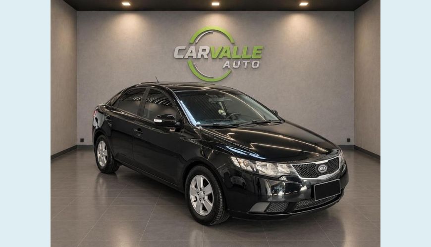 KIA CERATO EX2 1.6 FLEX MANUAL 4P - PRETO - 2010 Foto 8 (Grande)
