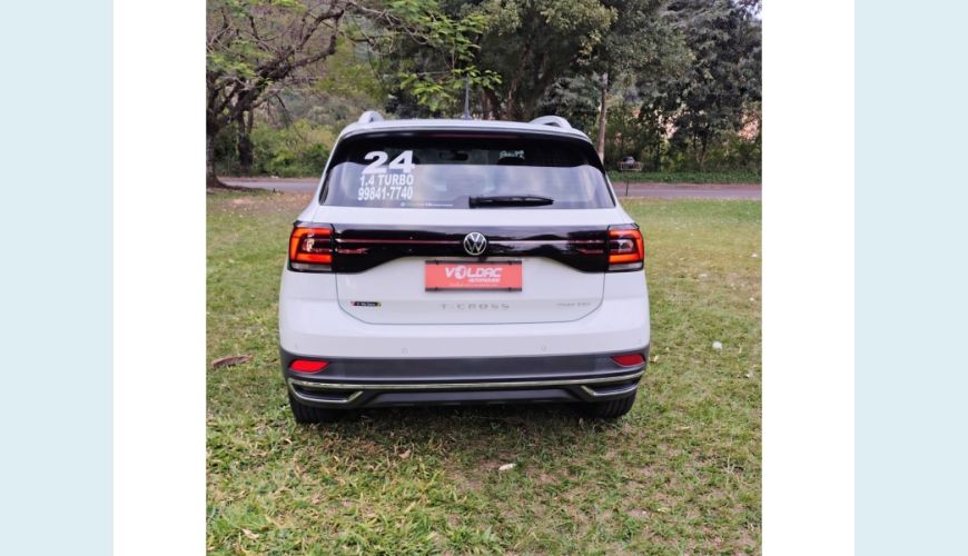 VOLKSWAGEN VOLKSWAGEN T-CROSS FLEX AUT. 5P - BRANCO - 2024 Foto 8 (Grande)