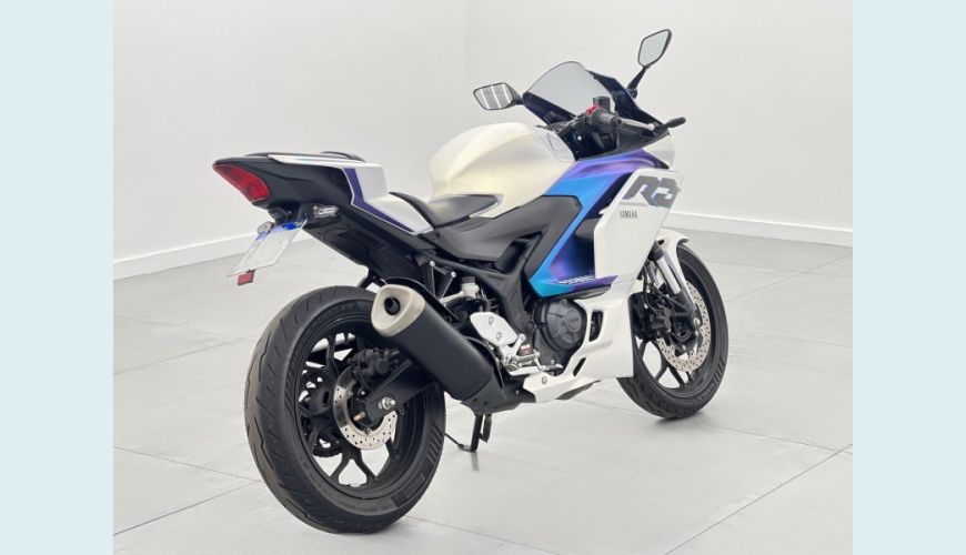 YAMAHA YAMAHA YZF R3 ABS GASOLINA - BRANCO - 2026 Foto 8 (Grande)