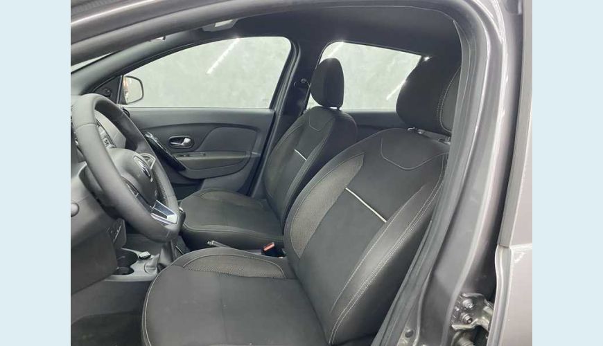 RENAULT SANDERO ZEN 1.0 12V FLEX MANUAL 4P - CINZA - 2021 Foto 8 (Grande)