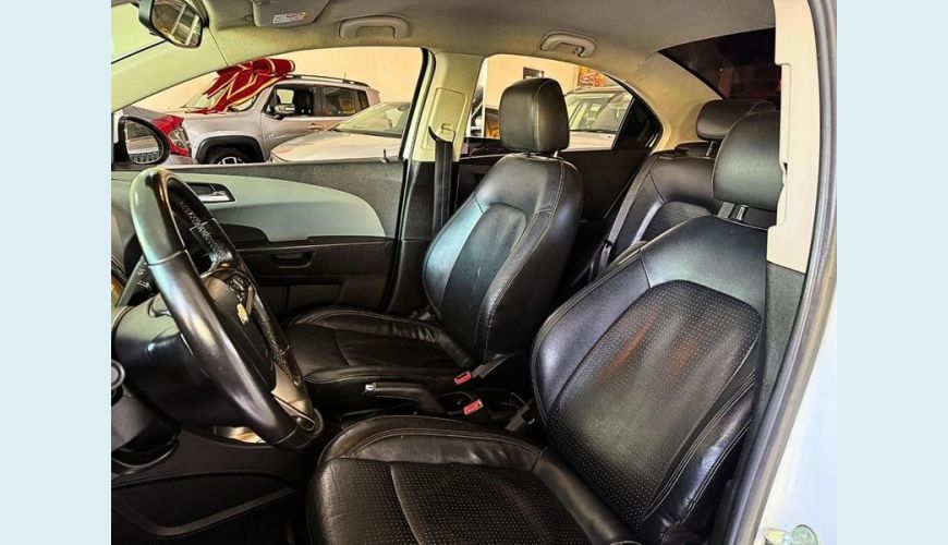 CHEVROLET CHEVROLET SONIC LTZ 1.6 16V FLEX MANUAL 4P - BRANCO - 2014 Foto 8 (Grande)