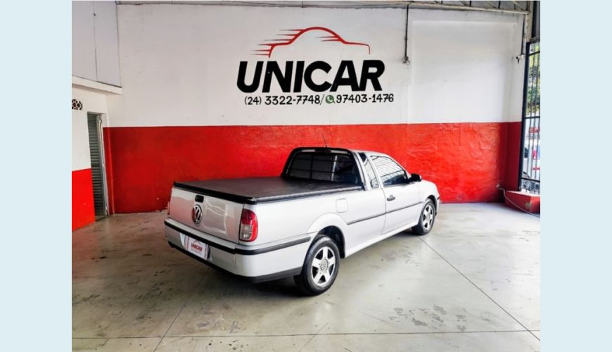 VOLKSWAGEN SAVEIRO FLEX MANUAL 2P - PRATA - 2001 Foto 8 (Grande)