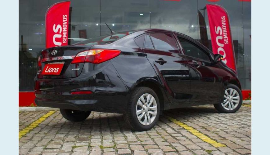HYUNDAI HYUNDAI HB20S COMFORT PLUS 1.6 FLEX AUT. 4P - PRETO - 2018 Foto 8 (Grande)