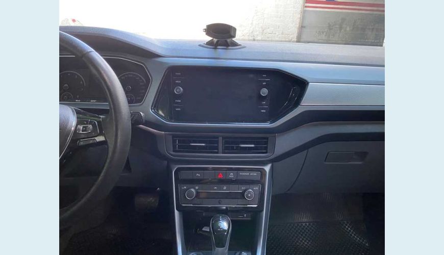 VOLKSWAGEN VOLKSWAGEN T-CROSS COMFORTLINE 1.0 TSI FLEX AUT. 4P - PRETO - 2020 Foto 8 (Grande)