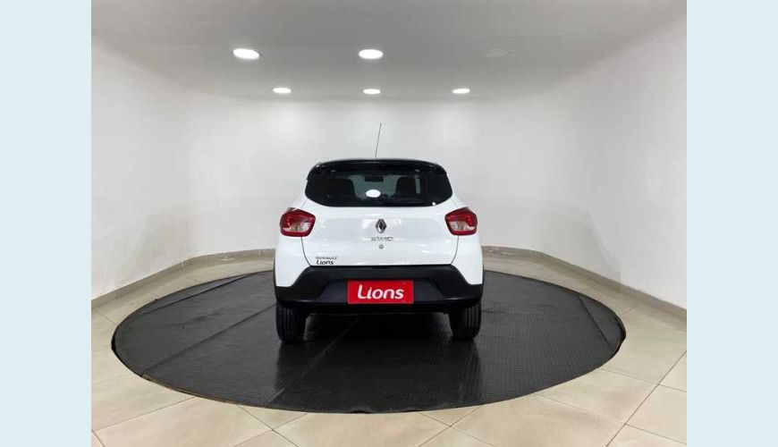 RENAULT RENAULT KWID INTENSE 1.0 12V FLEX MANUAL 4P - BRANCO - 2018 Foto 8 (Grande)