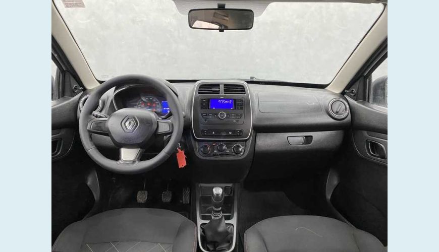 RENAULT KWID ZEN 1.0 12V FLEX MANUAL 4P - BRANCO - 2020 Foto 8 (Grande)