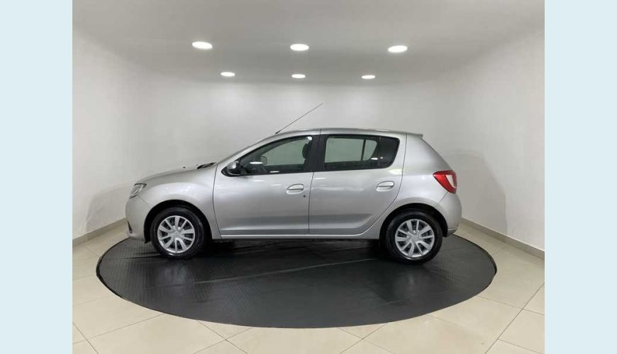 RENAULT SANDERO AUTHENTIQUE 1.0 12V FLEX MANUAL 4P - PRATA - 2019 Foto 8 (Grande)