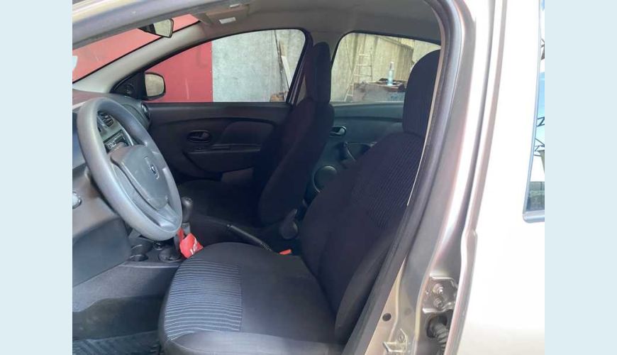 RENAULT LOGAN AUTHENTIQUE 1.0 12V FLEX MANUAL 4P - PRATA - 2020 Foto 8 (Grande)