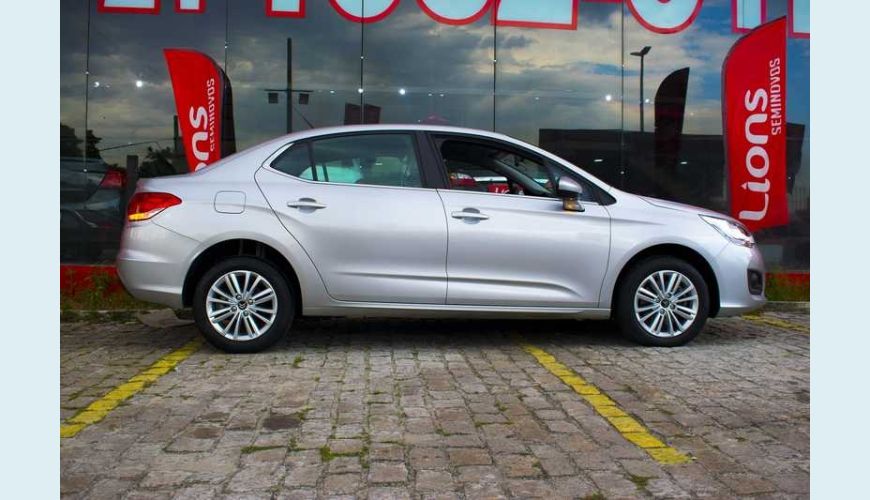 CITROËN C4 LOUNGE ORIGINE 1.6 THP FLEX AUT. 4P - PRATA - 2018 Foto 8 (Grande)