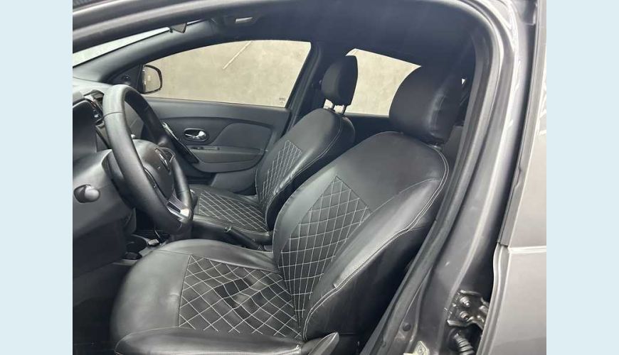 RENAULT SANDERO ZEN 1.0 12V FLEX MANUAL 4P - CINZA - 2020 Foto 8 (Grande)