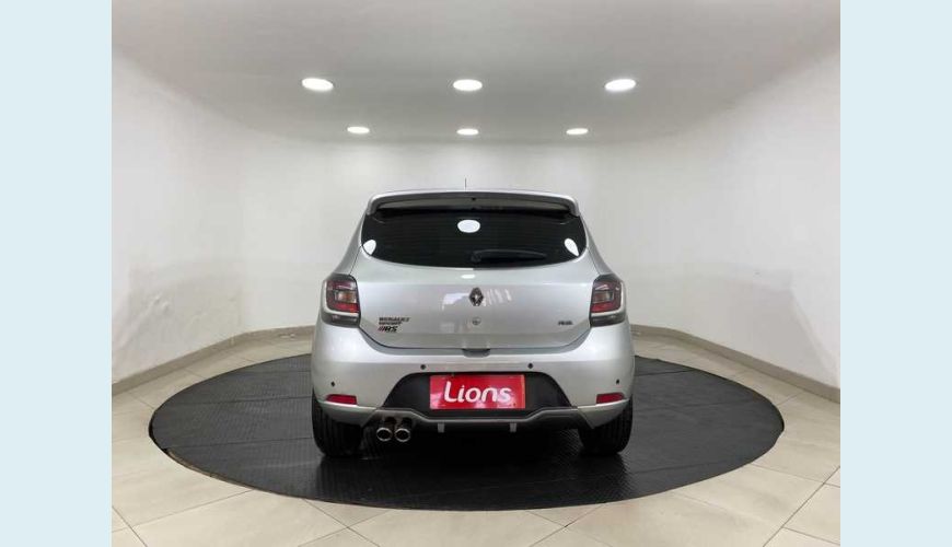 RENAULT SANDERO RS 2.0 16V FLEX MANUAL 4P - PRATA - 2016 Foto 8 (Grande)