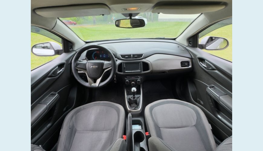 CHEVROLET CHEVROLET PRISMA FLEX MANUAL 4P - PRATA - 2015 Foto 8 (Grande)