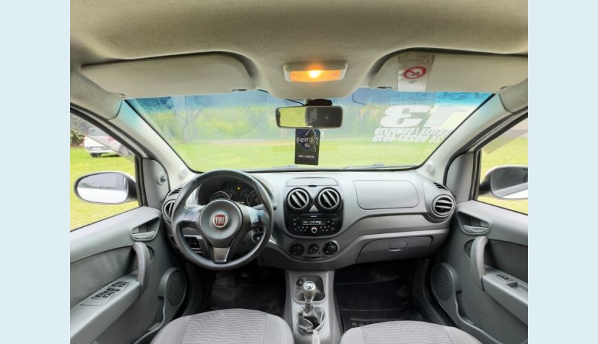 FIAT FIAT PALIO FLEX MANUAL 4P - BRANCO - 2013 Foto 8 (Grande)