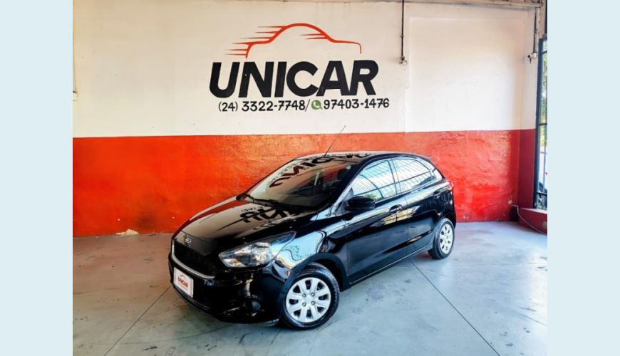 FORD KA FLEX MANUAL 4P - PRETO - 2018 Foto 8 (Grande)