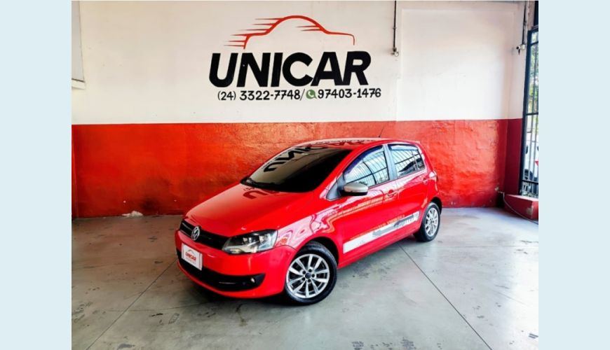 VOLKSWAGEN FOX FLEX MANUAL 4P - VERMELHO - 2014 Foto 8 (Grande)