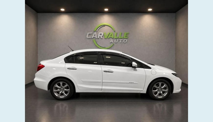 HONDA HONDA CIVIC SEDAN EXS 1.8 FLEX 16V AUT. 4P - BRANCO - 2012 Foto 8 (Grande)
