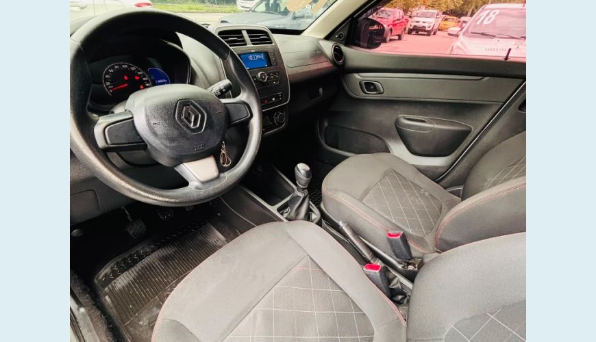 RENAULT KWID ZEN 1.0 FLEX 12V 5P MEC. - PRATA - 2018 Foto 8 (Grande)
