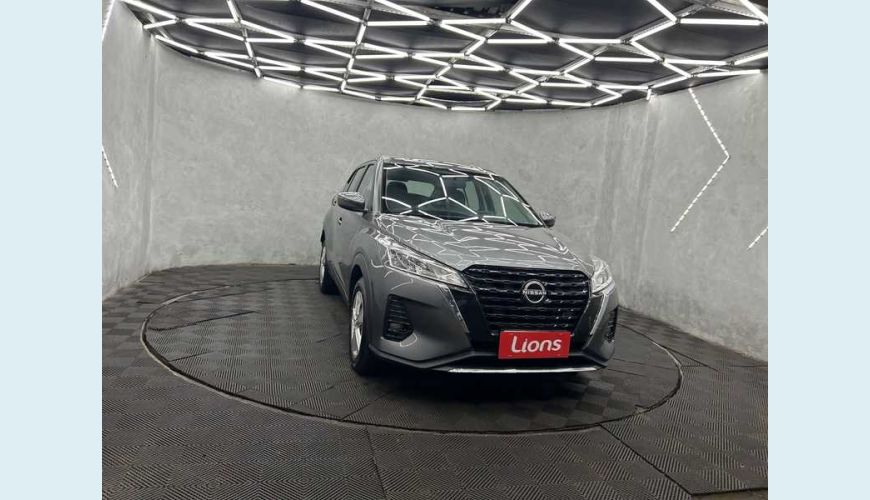 NISSAN KICKS ACTIVE 1.6 (FLEX) - CINZA - 2024 Foto 8 (Grande)