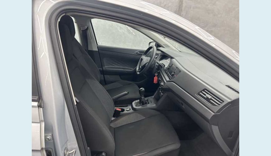 VOLKSWAGEN POLO TRACK 1.0 FLEX 12V 5P - PRATA - 2024 Foto 8 (Grande)