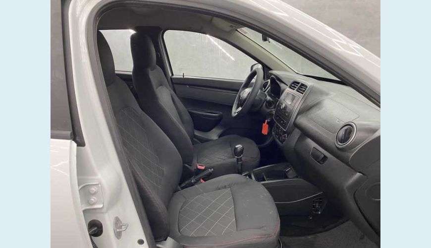 RENAULT KWID ZEN 1.0 12V SCE (FLEX) - BRANCO - 2020 Foto 8 (Grande)