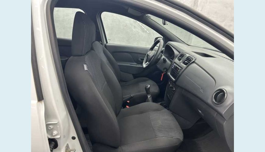 RENAULT LOGAN LIFE 1.0 12V SCE (FLEX) - BRANCO - 2023 Foto 8 (Grande)