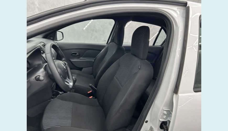RENAULT LOGAN LIFE 1.0 12V SCE (FLEX) - BRANCO - 2023 Foto 8 (Grande)