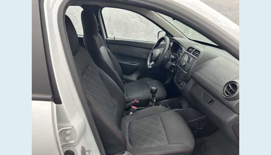 RENAULT KWID ZEN 1.0 12V SCE (FLEX) - BRANCO - 2024 Foto 8 (Grande)