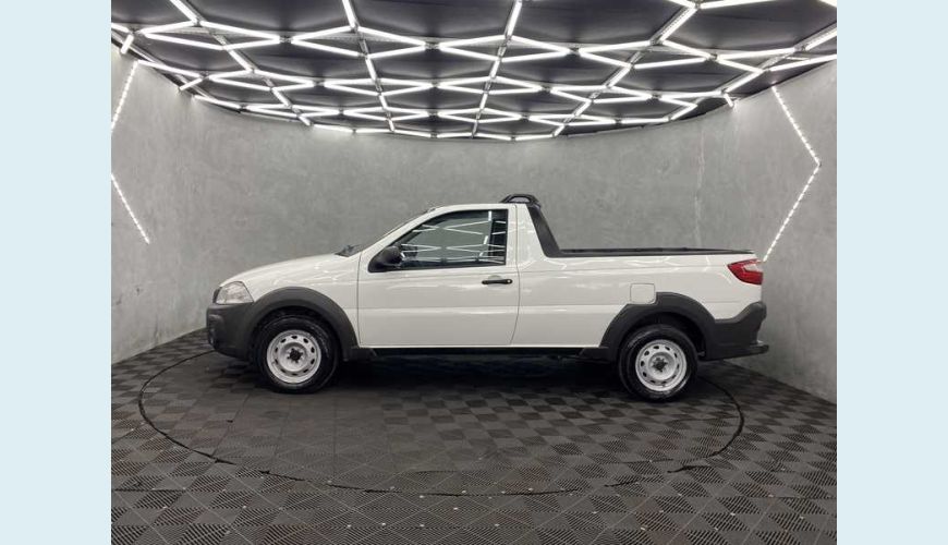 FIAT STRADA WORKING 1.4 FLEX - BRANCO - 2016 Foto 8 (Grande)