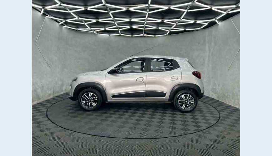 RENAULT KWID INTENSE 1.0 12V SCE FLEX - PRATA - 2023 Foto 8 (Grande)