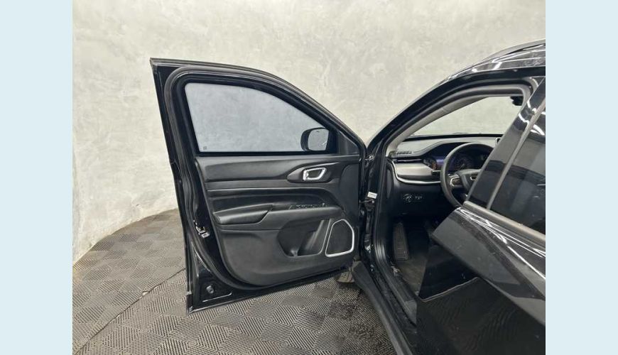 JEEP COMPASS LONGITUDE 1.3 T270 AUT. FLEX - PRETO - 2022 Foto 8 (Grande)