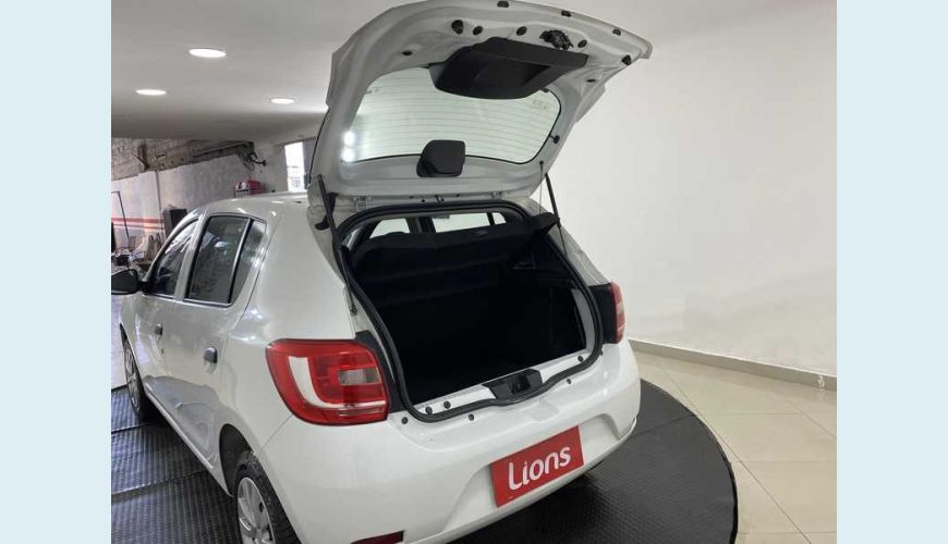 RENAULT SANDERO EXPRESSION 1.0 16V FLEX - BRANCO - 2017 Foto 8 (Grande)