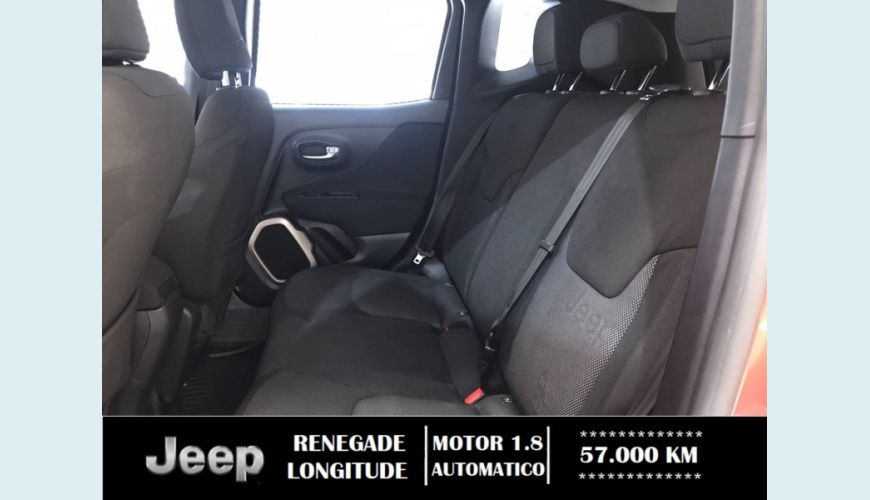 JEEP RENEGADE 1.8 16V FLEX LONGITUDE 4P AUT. - VERMELHO - 2016 Foto 9 (Grande)