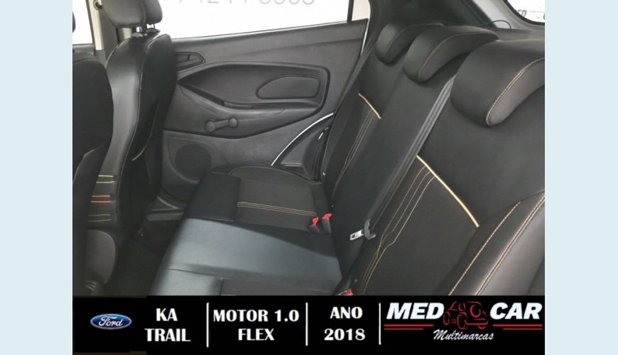 FORD KA 1.0 TI-VCT FLEX SE TRAIL MANUAL - BRANCO - 2018 Foto 9 (Grande)