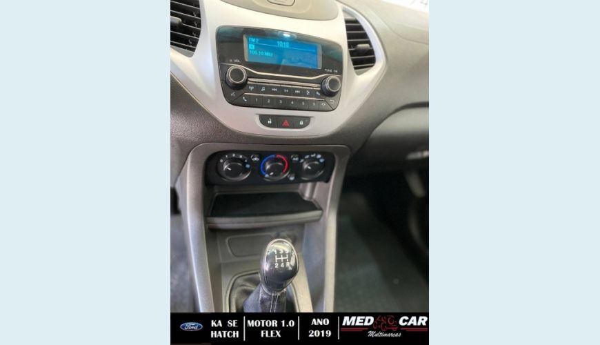 FORD KA 1.0 TI-VCT FLEX SE MANUAL - BRANCO - 2019 Foto 9 (Grande)