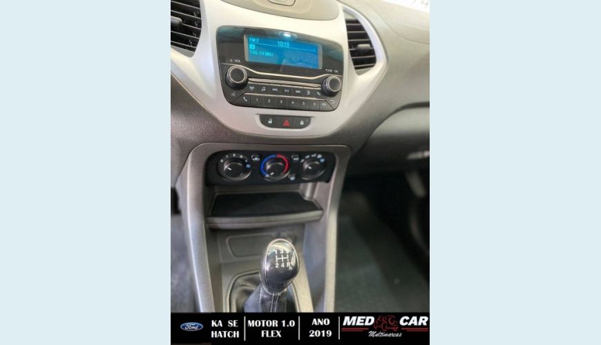 FORD KA 1.0 TI-VCT FLEX SE MANUAL - BRANCO - 2019 Foto 9 (Grande)