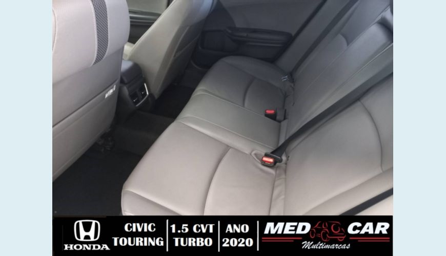 HONDA CIVIC 1.5 16V TURBO TOURING 4P CVT - AZUL - 2020 Foto 9 (Grande)