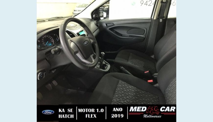 FORD KA 1.0 TI-VCT FLEX SE MANUAL - BRANCO - 2019 Foto 9 (Grande)