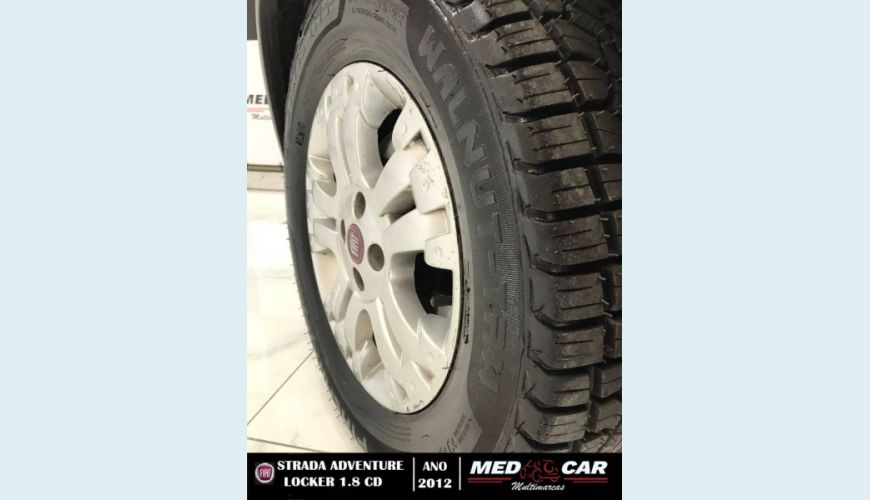 FIAT STRADA 1.8 MPI ADVENTURE LOCKER CD 16V FLEX 2P MANUAL - VERDE - 2012 Foto 9 (Grande)