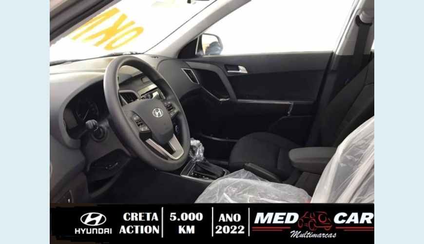 HYUNDAI CRETA 1.6 16V FLEX ACTION AUT. - BRANCO - 2022 Foto 9 (Grande)
