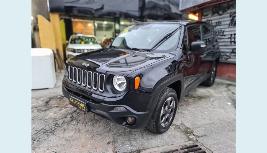 JEEP RENEGADE 2.0 16V TURBO DIESEL SPORT 4P 4X4 AUT. - PRETO - 2016 Foto 9 (Grande)