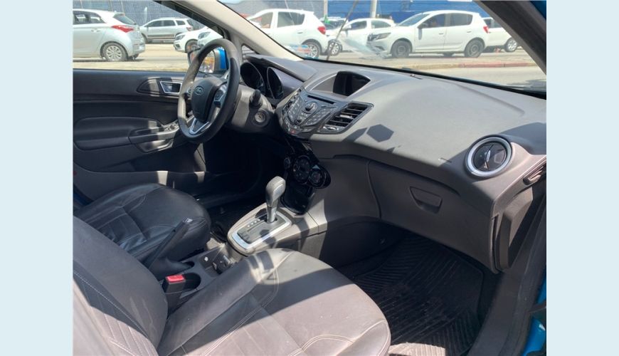 FORD FIESTA 1.6 TITANIUM HATCH 16V FLEX 4P POWERSHIFT - AZUL - 2015 Foto 9 (Grande)
