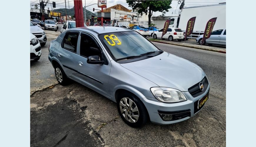 CHEVROLET PRISMA 1.4 MPFI MAXX 8V FLEX 4P MANUAL - PRATA - 2009 Foto 9 (Grande)