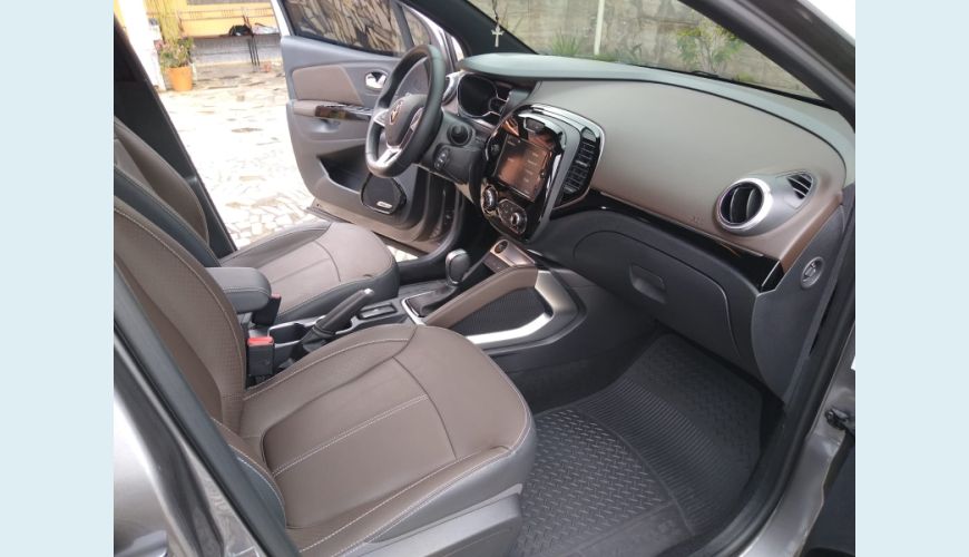 RENAULT CAPTUR ICONIC 1.3 TB 16V FLEX 5P AUT. - CINZA - 2022 Foto 9 (Grande)