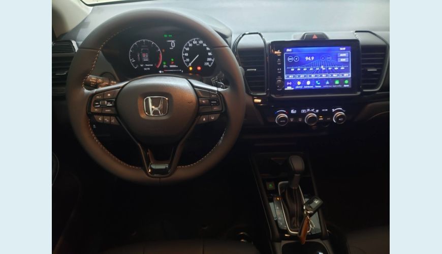 HONDA CITY 1.5 I-VTEC FLEX HATCH TOURING CVT - PRATA - 2023 Foto 9 (Grande)